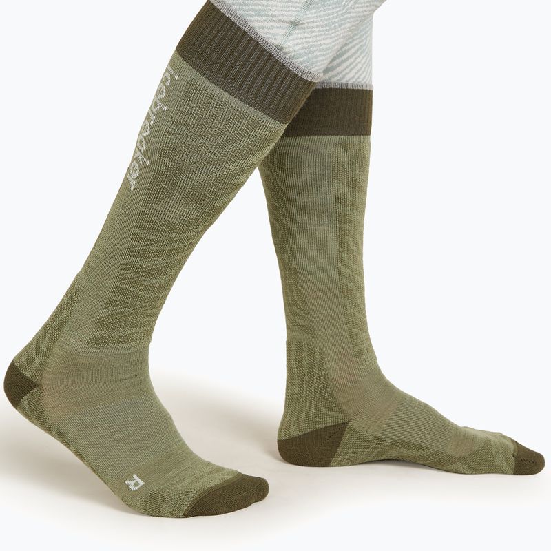 Calze da sci icebreaker Merino Ski+ Ultralight OTC port/blaze da uomo 2