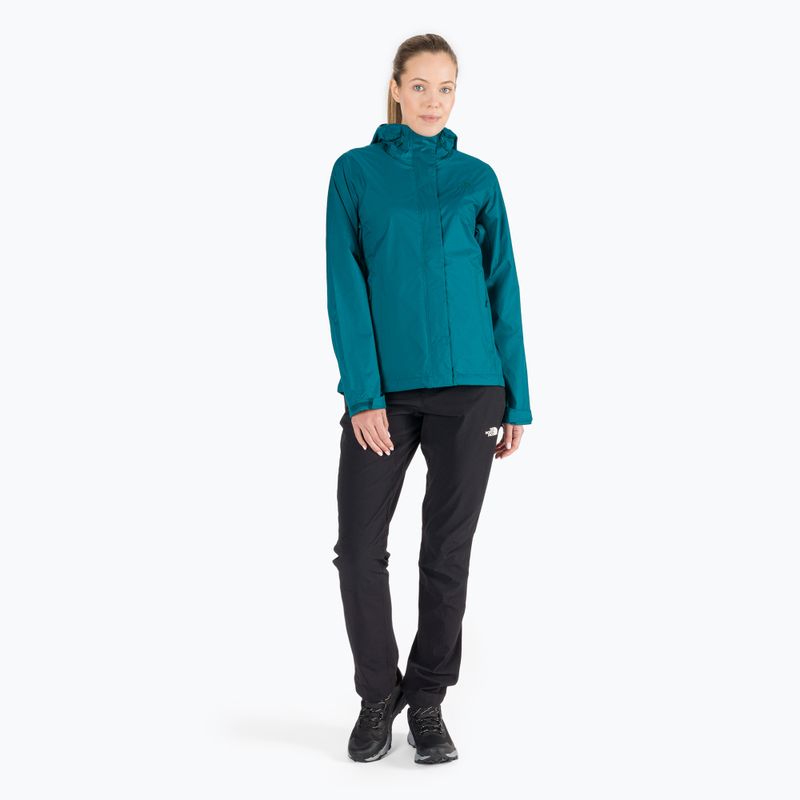 Giacca antipioggia donna The North Face Venture 2 blu monterey 2