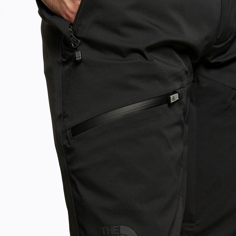 Pantaloni da sci da uomo The North Face Chakal nero 4