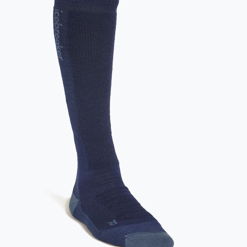 Calze da sci uomo Icebreaker Merino Ski+ Medium OTC royal navy/dawn/midnight navy 3