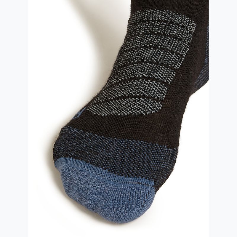 Calze da sci donna icebreaker Merino Ski+ Ultralight OTC black/dawn/graphite 3