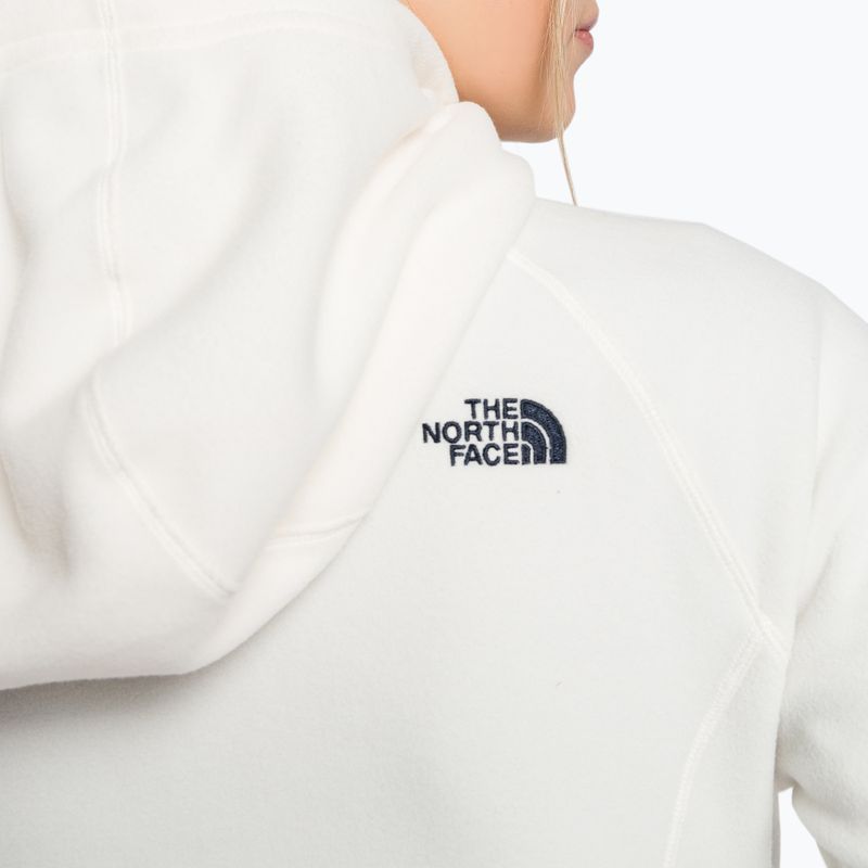 Felpa da trekking da donna The North Face Homesafe Full Zip Fleece Hoodie gardenia bianco/erica 7