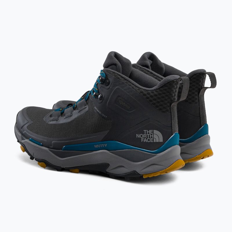 Scarponi da trekking da uomo The North Face Vectiv Exploris Mid Futurelight grigio zinco/grigio asfalto 3