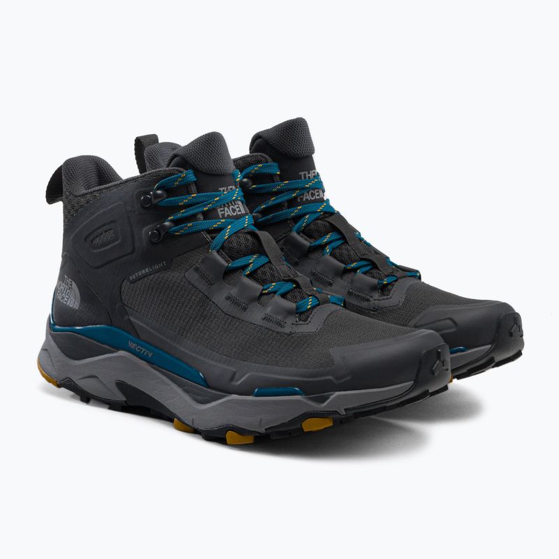 Scarponi da trekking da uomo The North Face Vectiv Exploris Mid Futurelight grigio zinco/grigio asfalto 5