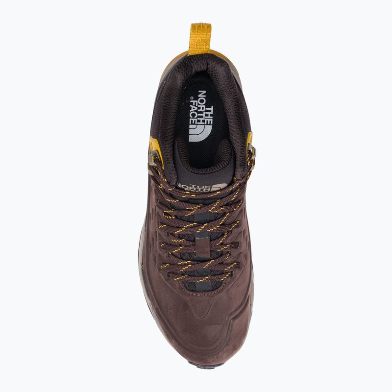 Stivali da trekking da uomo The North Face Vectiv Exploris Mid Futurelight Leather marrone scuro/nero 6