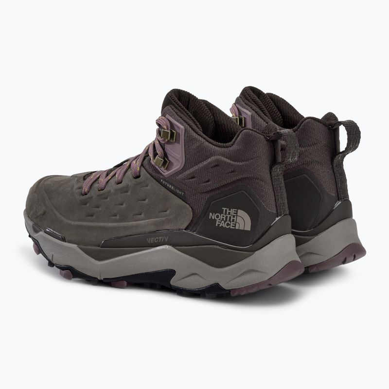 Stivali da trekking da donna The North Face Vectiv Exploris Mid Futurelight Leather bipartisan marrone 3