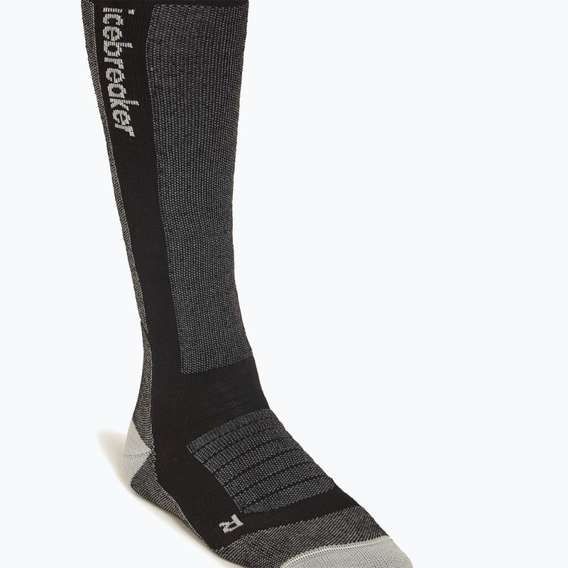 Calze da sci uomo Icebreaker Merino Ski+ Medium OTC black/ether/graphite 5