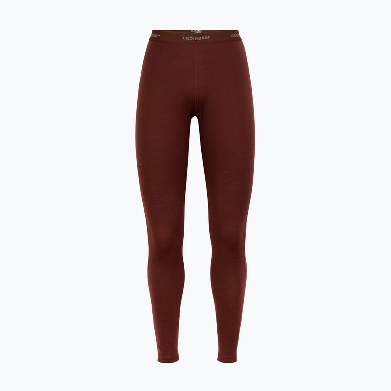 Pantaloni termici donna icebreaker 200 Oasis espresso 7
