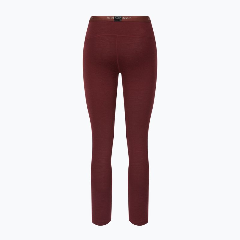 Pantaloni termici donna icebreaker 200 Oasis espresso 8