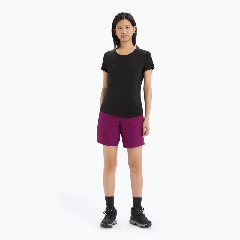 Camicia da trekking Icebreaker Sphere II da donna, nero 2