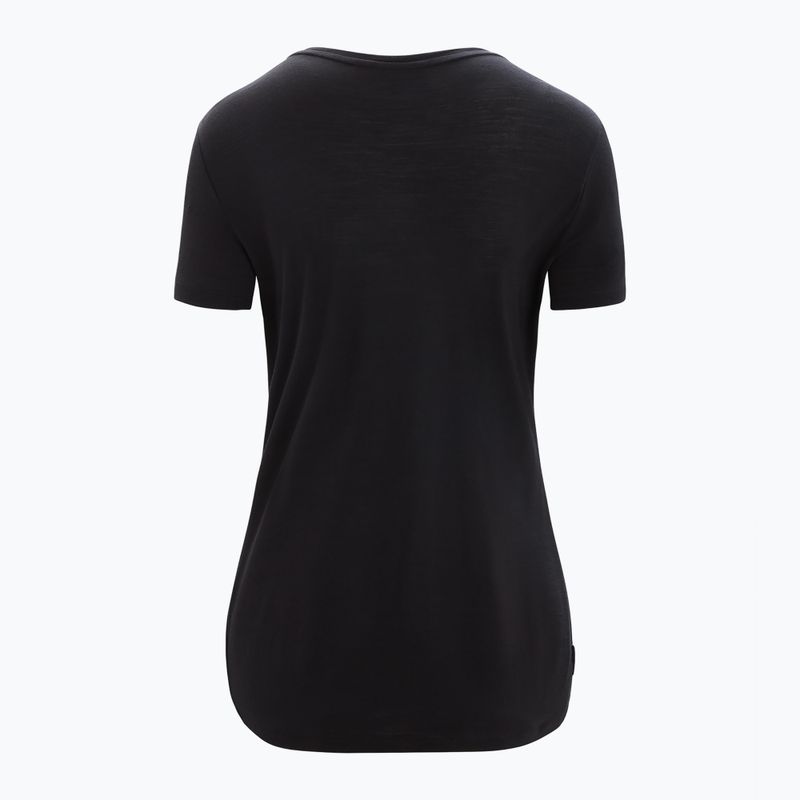 Camicia da trekking Icebreaker Sphere II da donna, nero 7