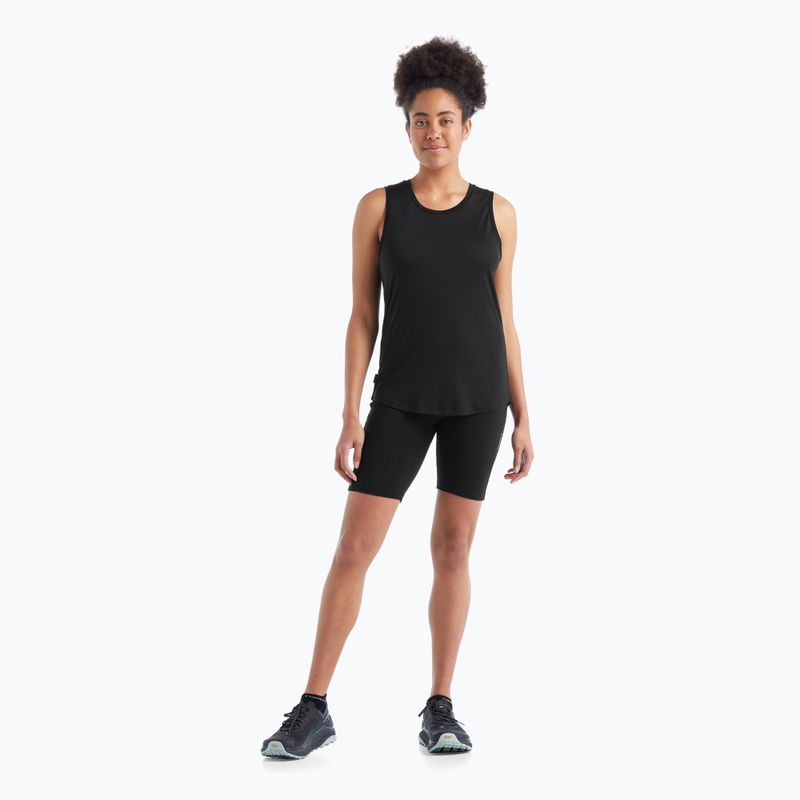 Icebreaker Sphere II Tank maglia da trekking da donna nera 2