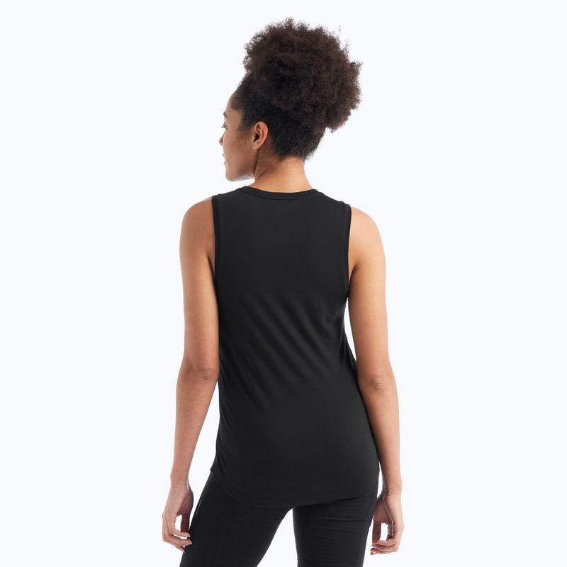 Icebreaker Sphere II Tank maglia da trekking da donna nera 3