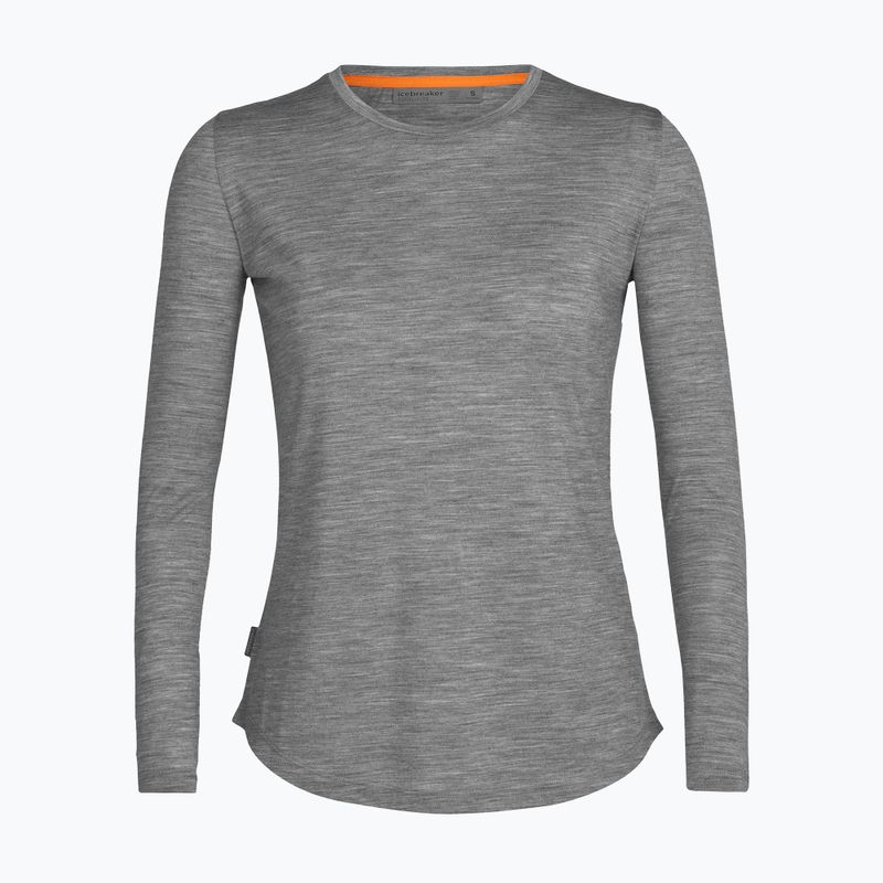 Icebreaker Sphere II metro heather trekking longsleeve da donna 5