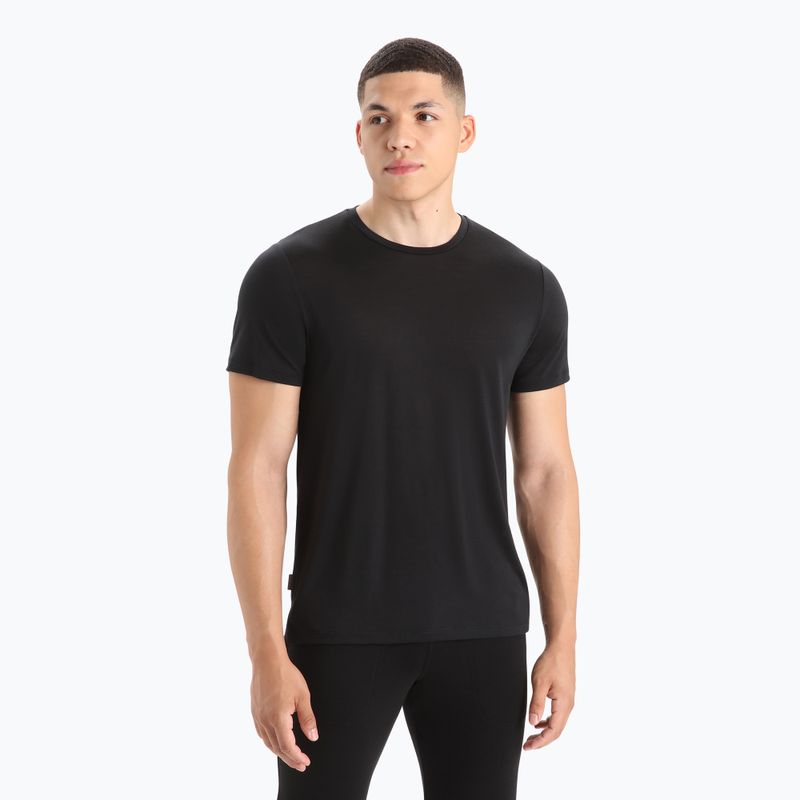 Camicia da trekking Icebreaker Sphere II da uomo, nero