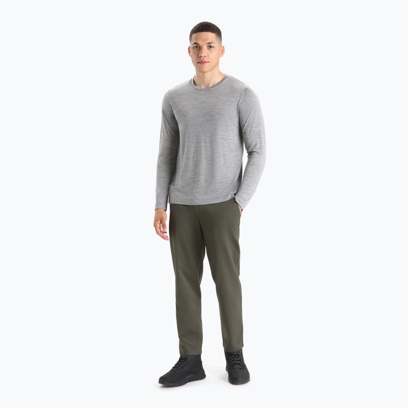 Uomo Icebreaker Sphere II metro heather trekking longsleeve 2
