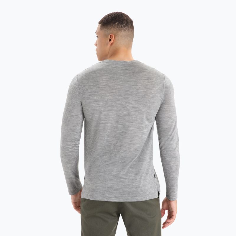 Uomo Icebreaker Sphere II metro heather trekking longsleeve 3