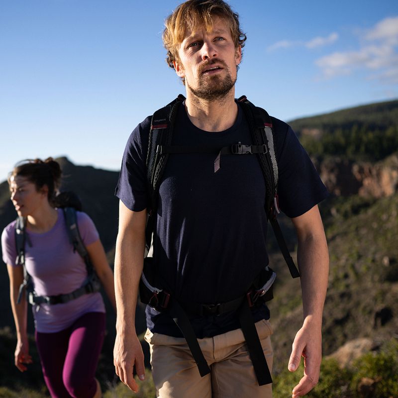 Camicia da trekking Icebreaker Tech Lite II midnight navy da uomo 6