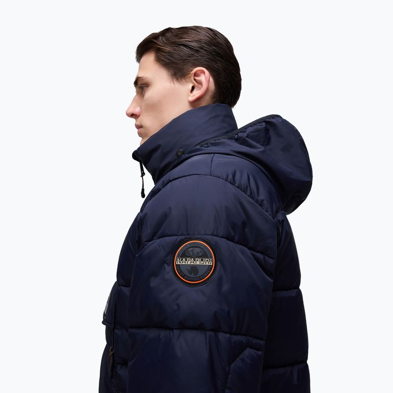 Napapijri Rf Puffer Open da uomo blu marine 4