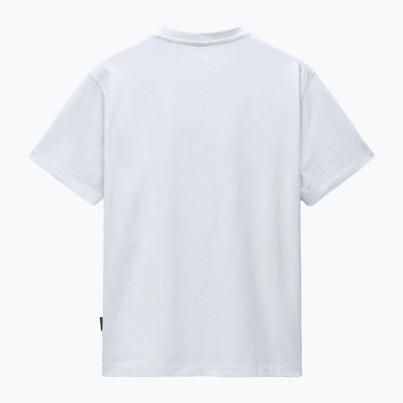 T-shirt Napapijri S-Box Logo uomo con airone bianco 5