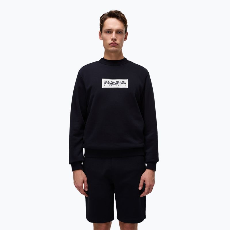 Felpa Napapijri B-Box Logo C uomo nero 041