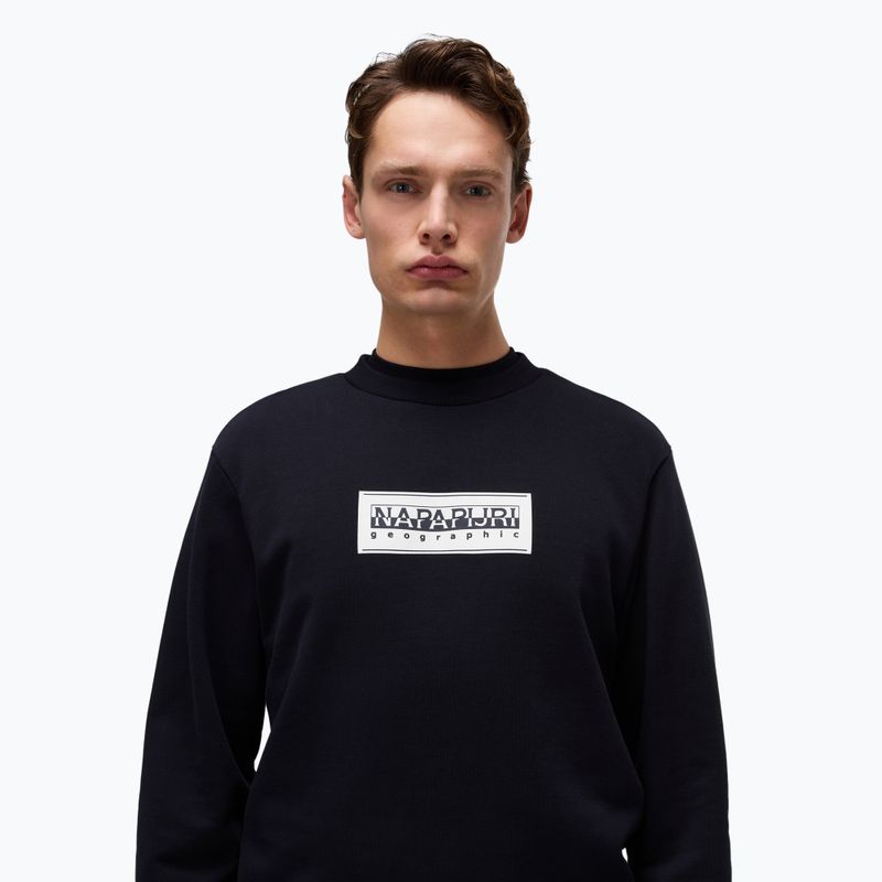 Felpa Napapijri B-Box Logo C uomo nero 041 3