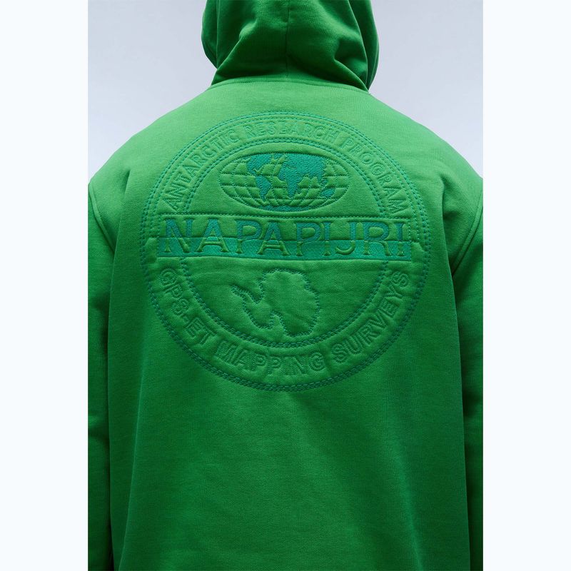 Napapijri B-Kander Uomo Felpa con cappuccio verde kelly 5