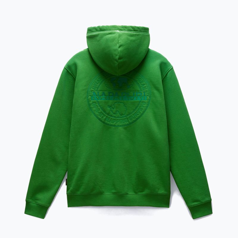 Napapijri B-Kander Uomo Felpa con cappuccio verde kelly 7