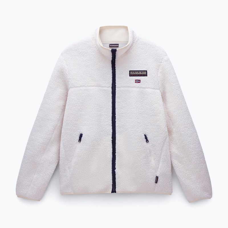 Felpa Napapijri T-Tynik Full Zip uomo beige dimity 4