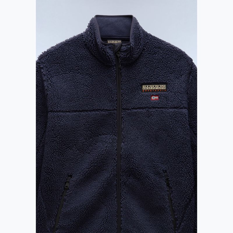 Felpa Napapijri T-Tynik Full Zip Uomo blu marine 6