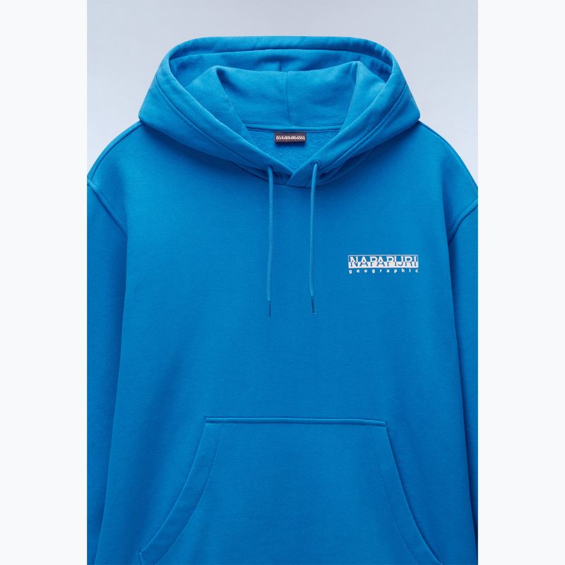 Napapijri B-Linth Uomo Felpa con cappuccio blu zaffiro 8