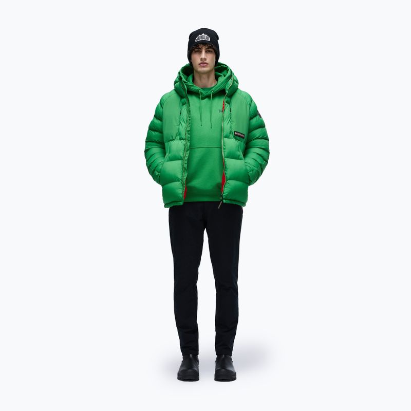 Napapijri B-Linth Uomo Felpa con cappuccio verde kelly 2