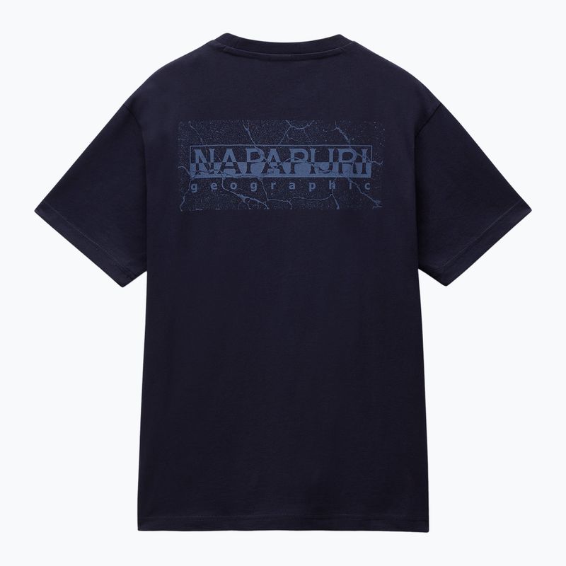 Maglietta Napapijri S-Albula blu marine da uomo 6