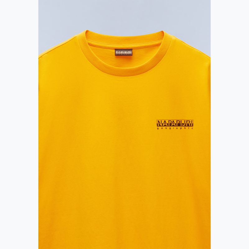 T-shirt Napapijri S-Albula arancione da uomo 8