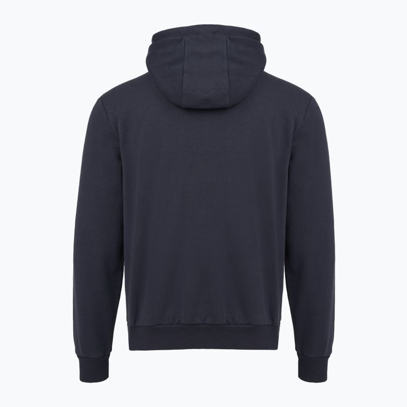 Felpa Napapijri Burgee Half Zip Hooded 2.0 Uomo blu marine 2