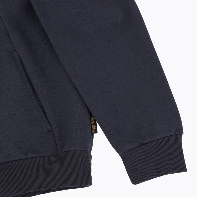 Felpa Napapijri Burgee Half Zip Hooded 2.0 Uomo blu marine 4