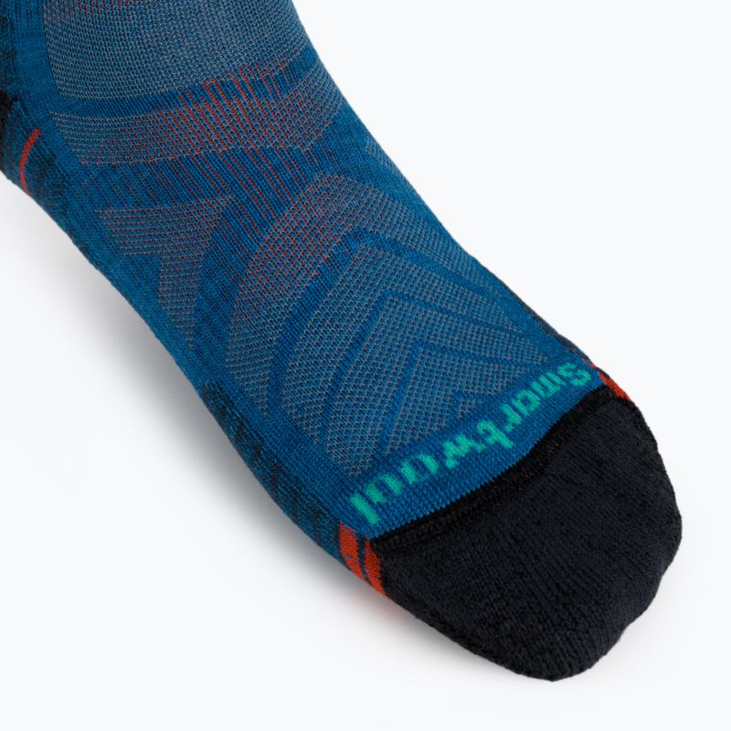 Smartwool Performance Hike Light Cushion Mid Crew calze da trekking blu SW001613E18 5