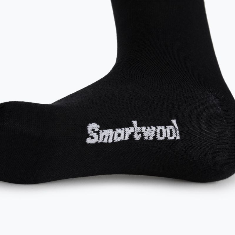 Calzini da trekking da uomo Smartwool Classic Hike Zero Cushion Liner Crew nero SW0016500011 4