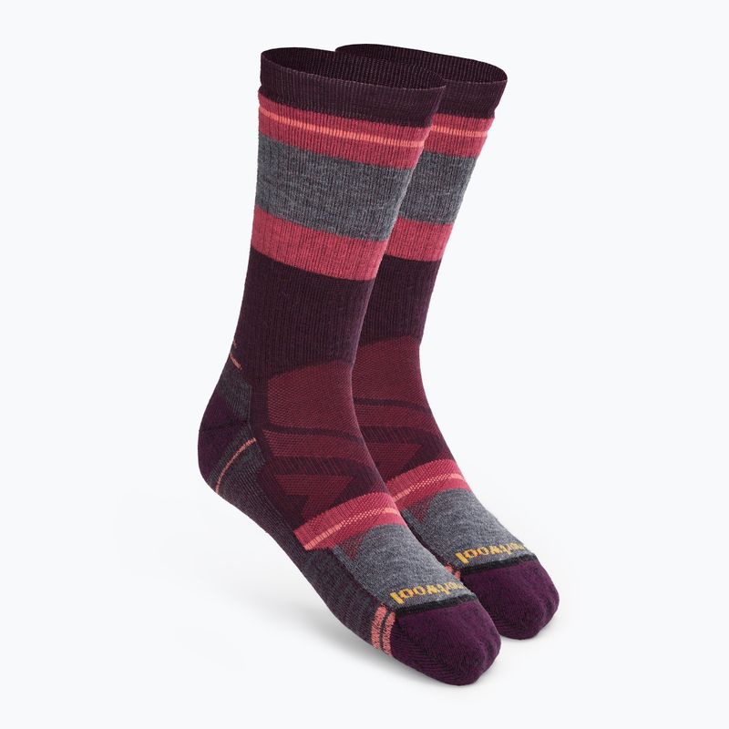 Calze da trekking Smartwool Hike Full Cushion Saturnsphere Crew bordeaux SW001584591