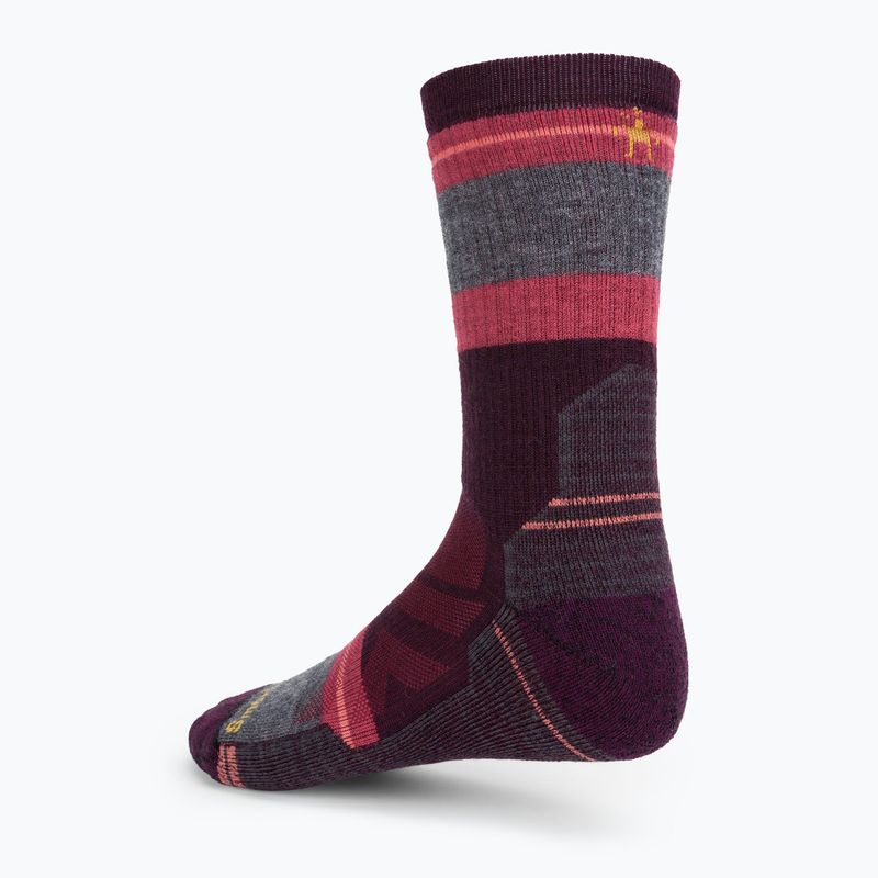 Calze da trekking Smartwool Hike Full Cushion Saturnsphere Crew bordeaux SW001584591 2