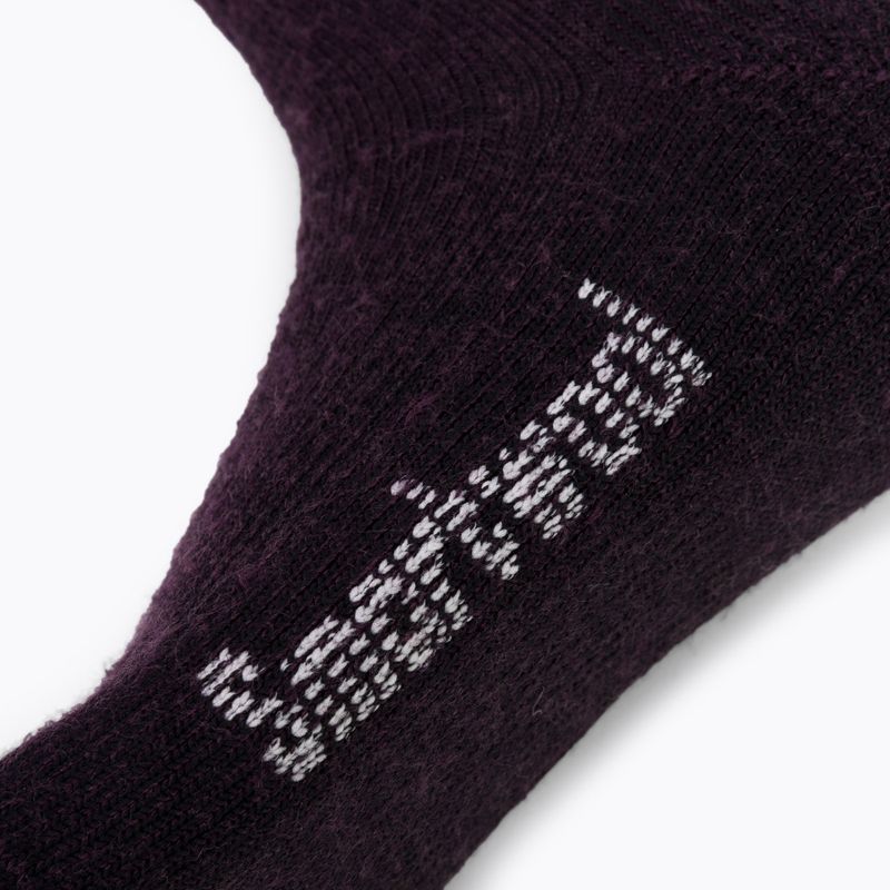 Calze da trekking Smartwool Hike Classic Edition Full Cushion Solid Crew bordeaux SW001648590 3