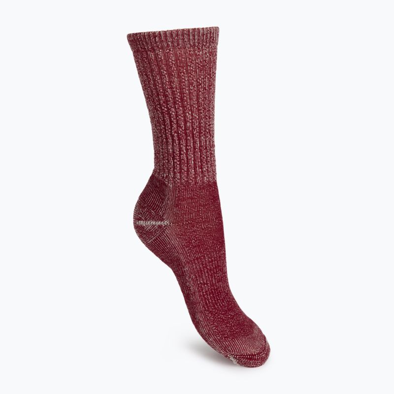 Calze da trekking da donna Smartwool Hike Classic Edition Light Cushion Crew rosso SW010293D421