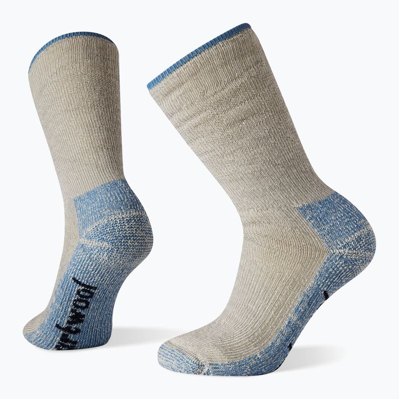Calze da trekking da donna Smartwool Mountaineer Classic Edition Maximum Cushion Crew grigio chiaro
