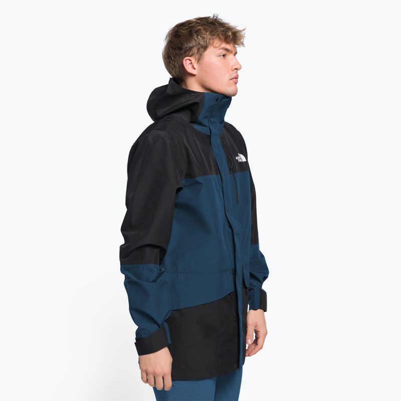 Giacca da pioggia The North Face Dryzzle All Weather Futurelight Uomo monterey blu/nero 3