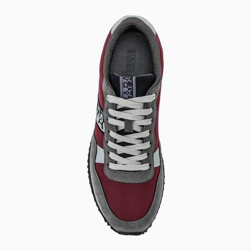 Scarpe da uomo Napapijri Cosmos grigio/rosso 5