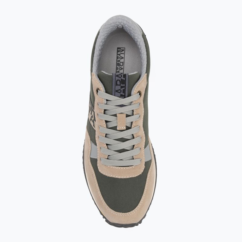 Scarpe da uomo Napapijri Cosmos beige/verde 5