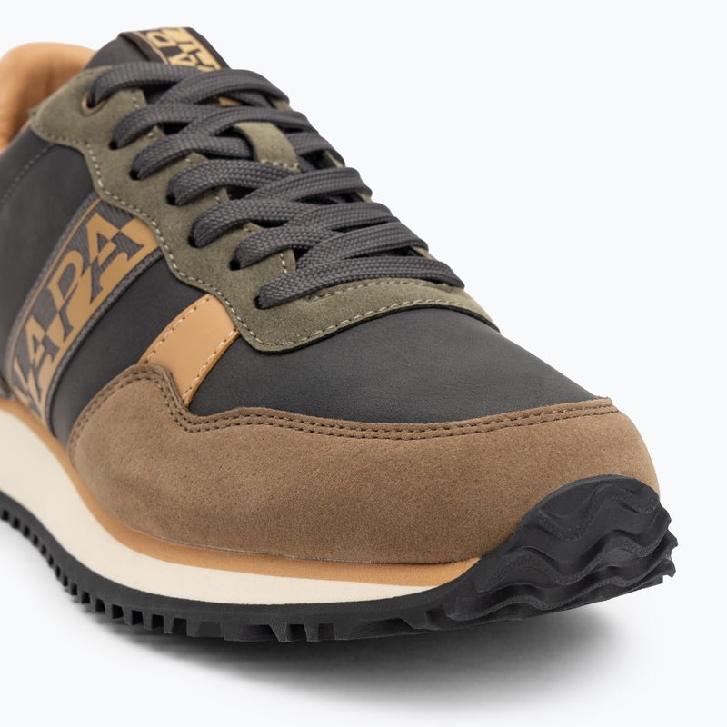 Scarpe Napapijri Cosmos uomo marrone ebano 7