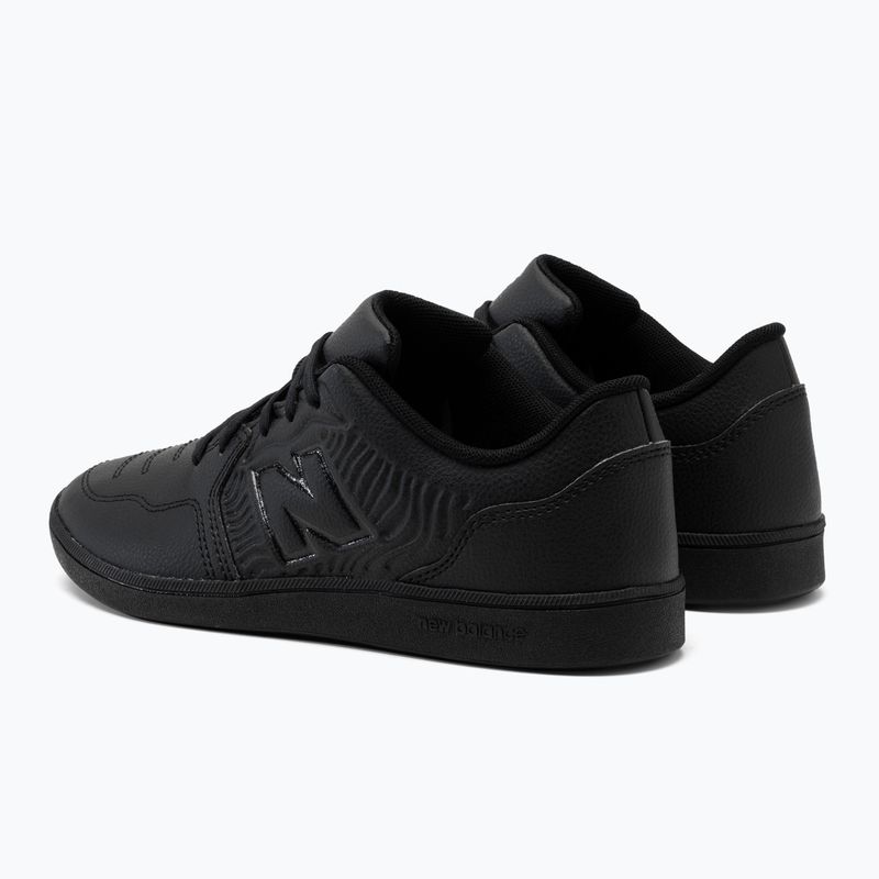 Scarpe da calcio per bambini New Balance Audazo V5+ Control IN nero 4