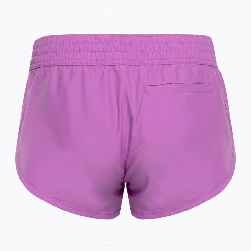 Pantaloncini da bagno Hurley Beachrider 2.5" lilla da donna 2