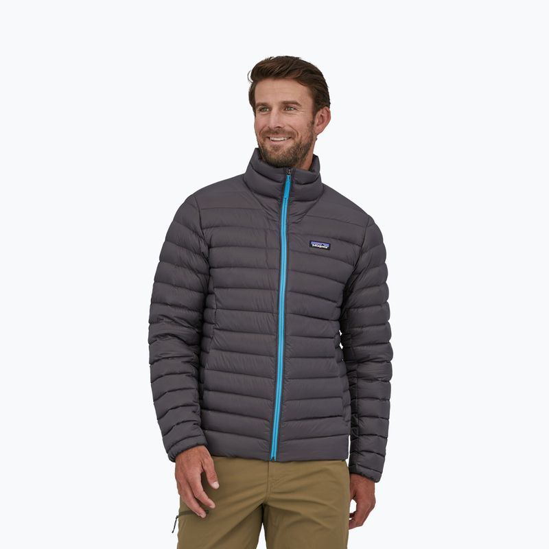 Giacca imbottita da uomo Patagonia Down Sweater forge grey